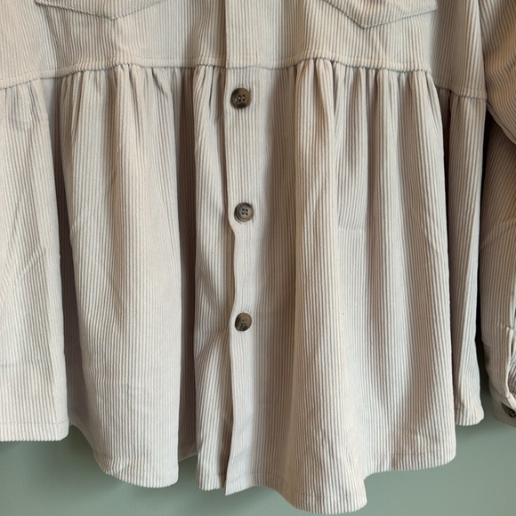 Super Soft Button Down Corduroy Flannel - Never Worn - Picture 7 of 11